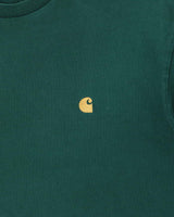 Vintage Carhartt Heavyweight Forest Green Chase Crewneck T-Shirt - M