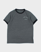 Vintage Y2K 00s DKNY Jeans Marl Grey Crewneck Ringer T-Shirt - M
