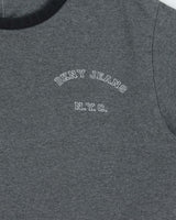 Vintage Y2K 00s DKNY Jeans Marl Grey Crewneck Ringer T-Shirt - M