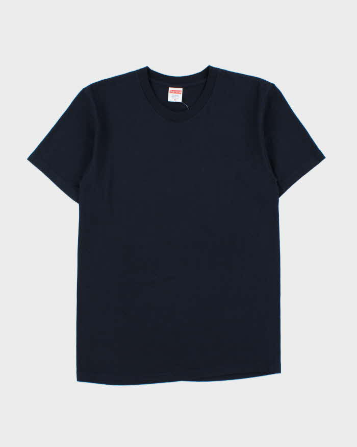 Vintage Supreme Made In USA Blank Crewneck T-shirt - M