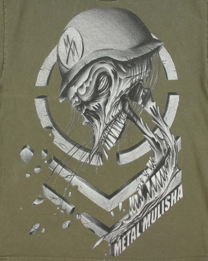 Vintage 2000s Metal Mulisha Graphic Crewneck T-shirt - M