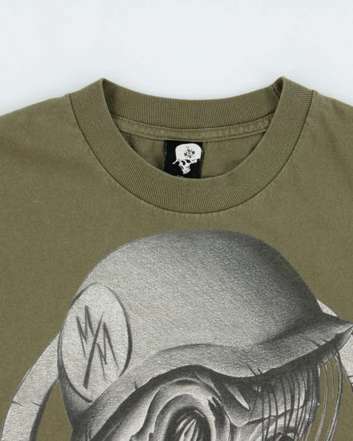 Vintage 2000s Metal Mulisha Graphic Crewneck T-shirt - M