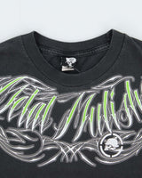 Vintage 2000s Metal Mulisha Graphic Crewneck T-shirt - XL