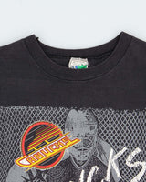 Vintage 1990 NHL Vancouver Canucks Single Stitch T-shirt - L