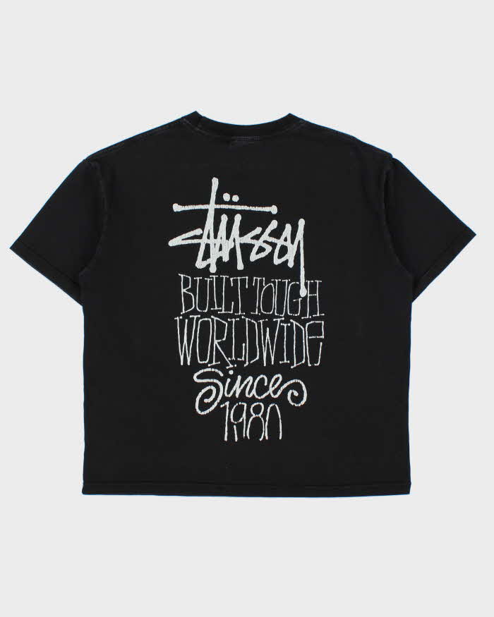 Vintage Stussy Heavyweight Boxy Crewneck T-shirt - L