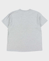 Vintage Y2K 00s Russell Athletic Marl Grey Crewneck T-Shirt - XL