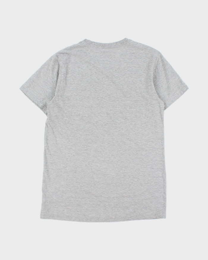 Vintage Y2K 00s Oakley Marl Grey Regular Fit Crewneck T-Shirt - S