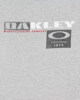 Vintage Y2K 00s Oakley Marl Grey Regular Fit Crewneck T-Shirt - S