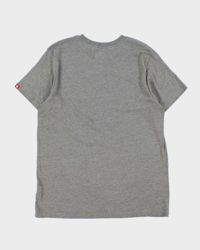 Vintage Element Skateboards Classic Logo Marl Grey Regular Fit Crewneck T-Shirt - L