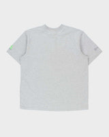 Vintage Carhartt Marl Grey Heavyweight Original Fit Henley Pocket T-Shirt - XL