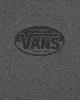 Vintage Y2K 00s Vans Skate Marl Grey Heavyweight Crewneck Ringer T-Shirt - M