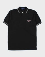 Vintage 1990s Ralph Lauren Polo Sport Ribbed Short Sleeve Pocket Polo Shirt - L