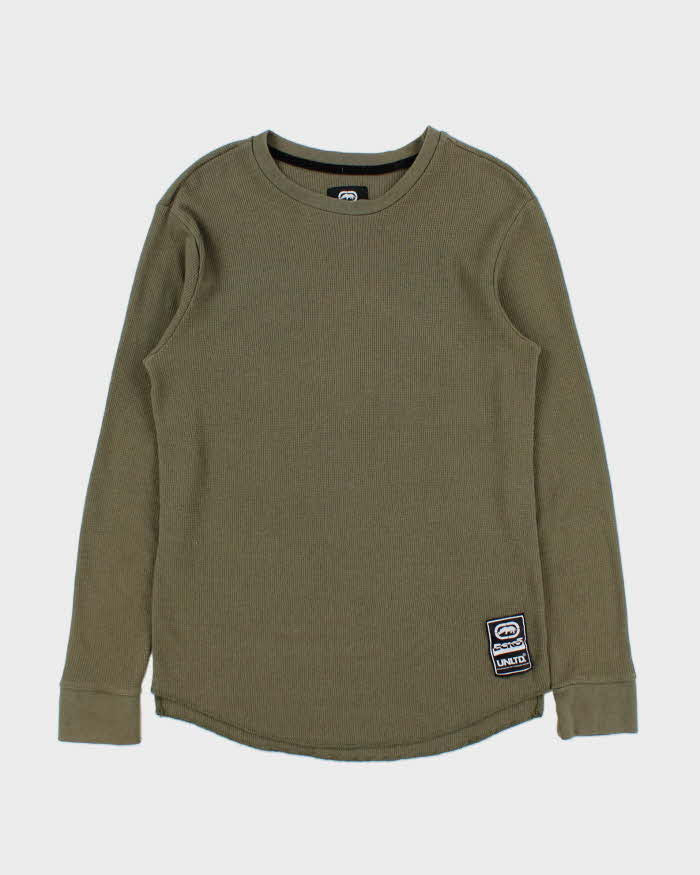Vintage 2000s Ecko Unkltd Waffle Long Sleeve T-shirt - L