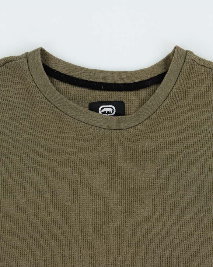 Vintage 2000s Ecko Unkltd Waffle Long Sleeve T-shirt - L
