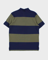 Vintage Polo Ralph Lauren Striped Classic Fit Short Sleeve Polo Shirt - M