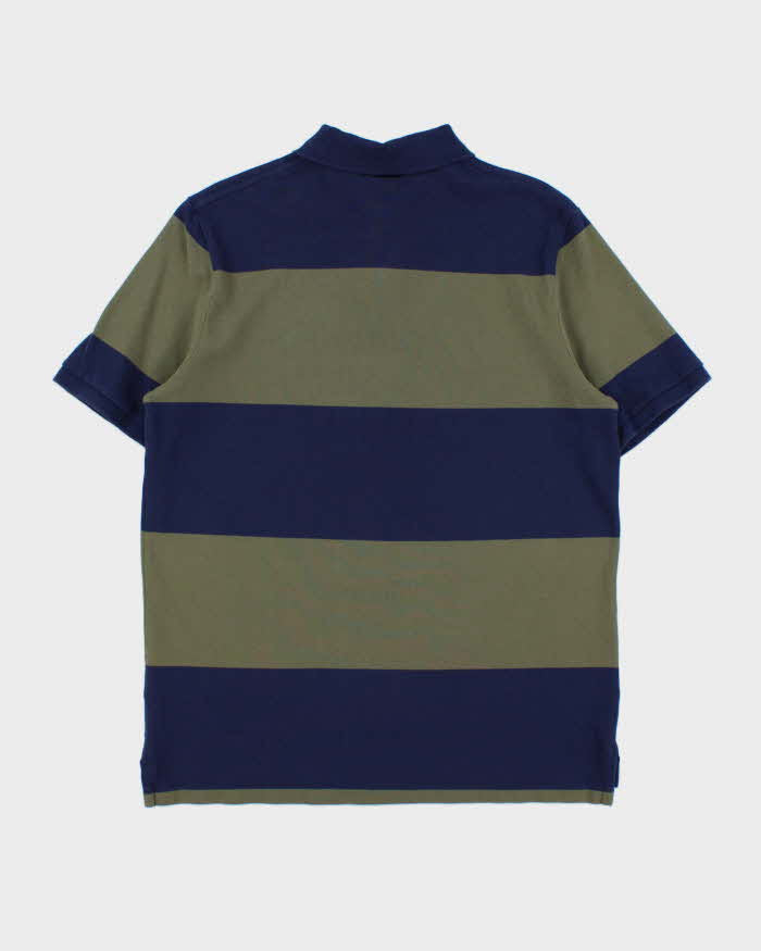Vintage Polo Ralph Lauren Striped Classic Fit Short Sleeve Polo Shirt - M