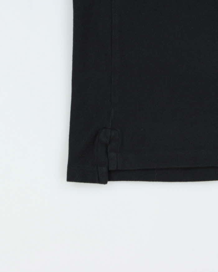 Vintage Polo Ralph Lauren Black Classic Slim Fit Short Sleeve Polo Shirt - M