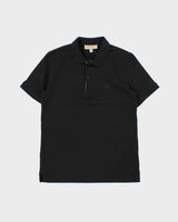 Vintage Burberry Classic Nova Check Placket Short Sleeve Polo Shirt - S
