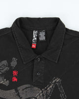 Vintage Y2K 00s Quiksilver Sukajan Embroidered Short Sleeve Polo Shirt - L