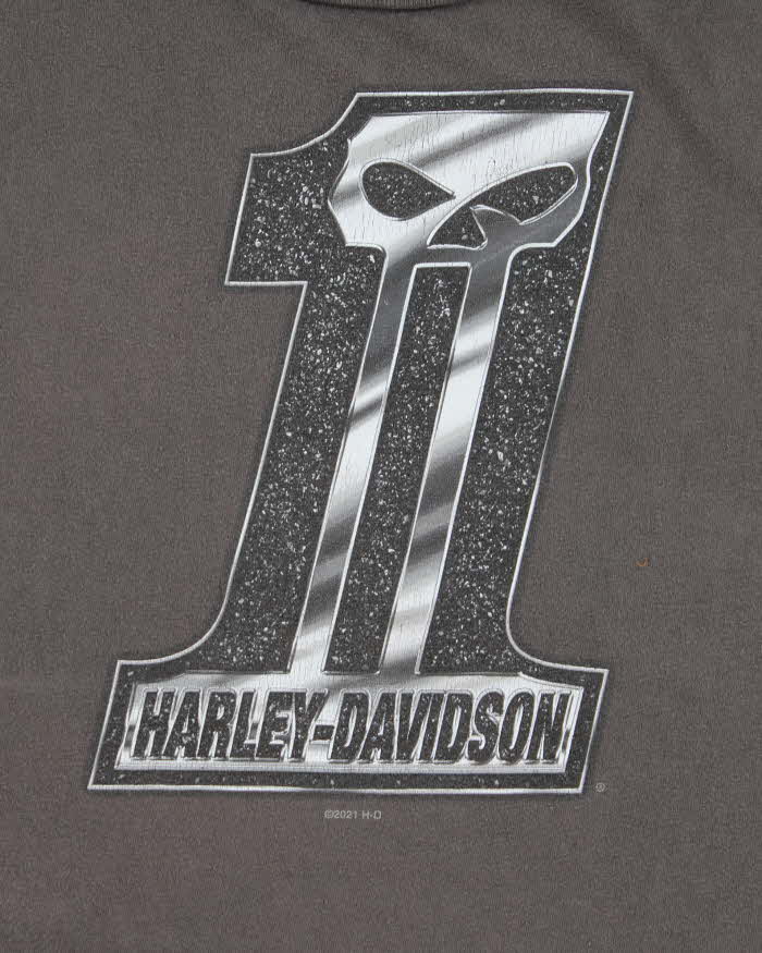 Vintage Harley Davidson Made In USA Heavyweight Crewneck T-Shirt - 3XL
