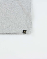 Vintage Carhartt Marl Grey Heavyweight Camo Logo Relaxed Fit Crewneck T-Shirt - XXL