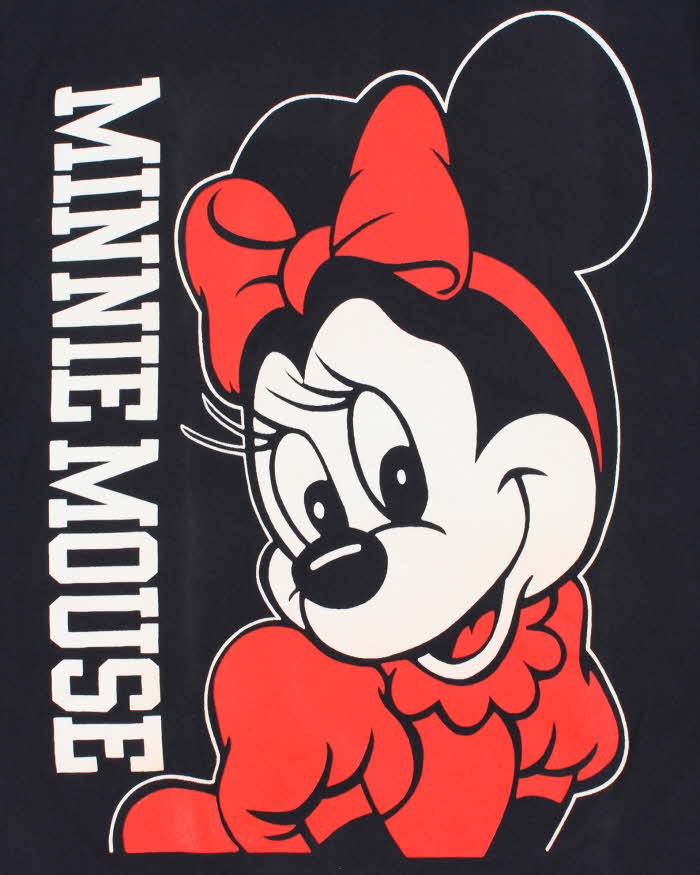 Vintage 1990s Disney Designs Made In USA Minnie Mouse Heavyweight Crewneck T-Shirt - XL