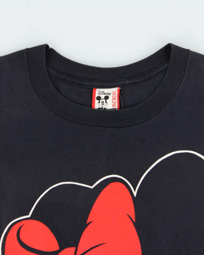 Vintage 1990s Disney Designs Made In USA Minnie Mouse Heavyweight Crewneck T-Shirt - XL