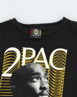 Vintage 2PAC Tupac Shakur Cross Colours Graphic Crewneck T-Shirt - L