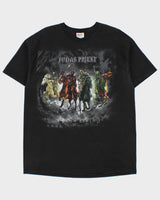 Vintage Judas Priest Nostradamus 2008 Tour Hanes Heavyweight Crewneck T-Shirt - XL