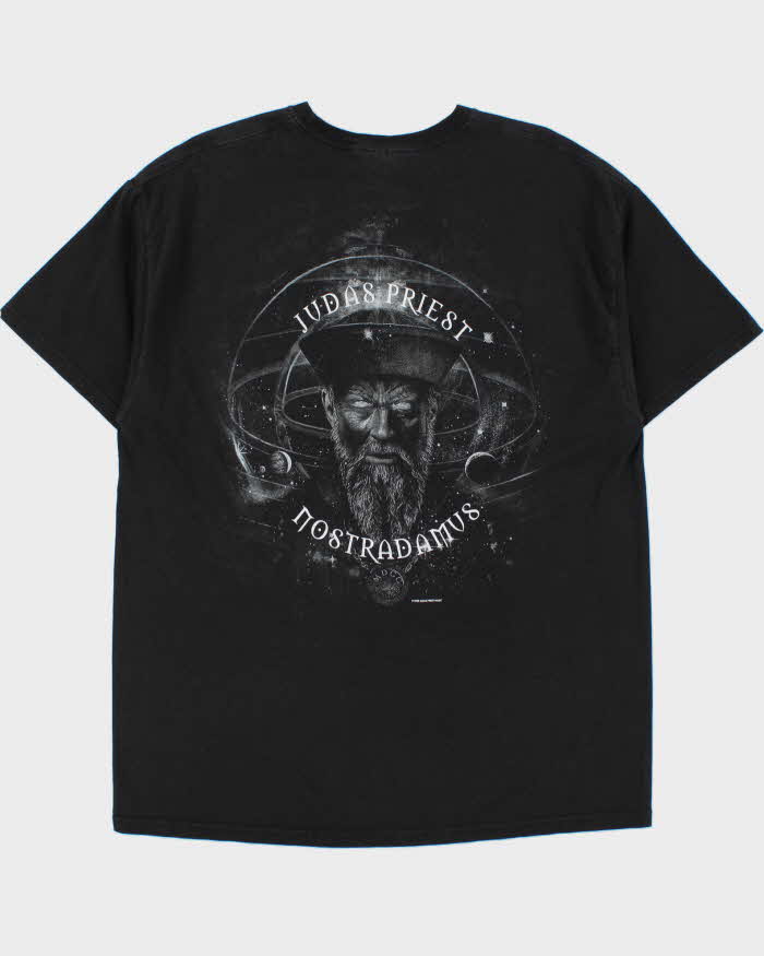 Vintage Judas Priest Nostradamus 2008 Tour Hanes Heavyweight Crewneck T-Shirt - XL