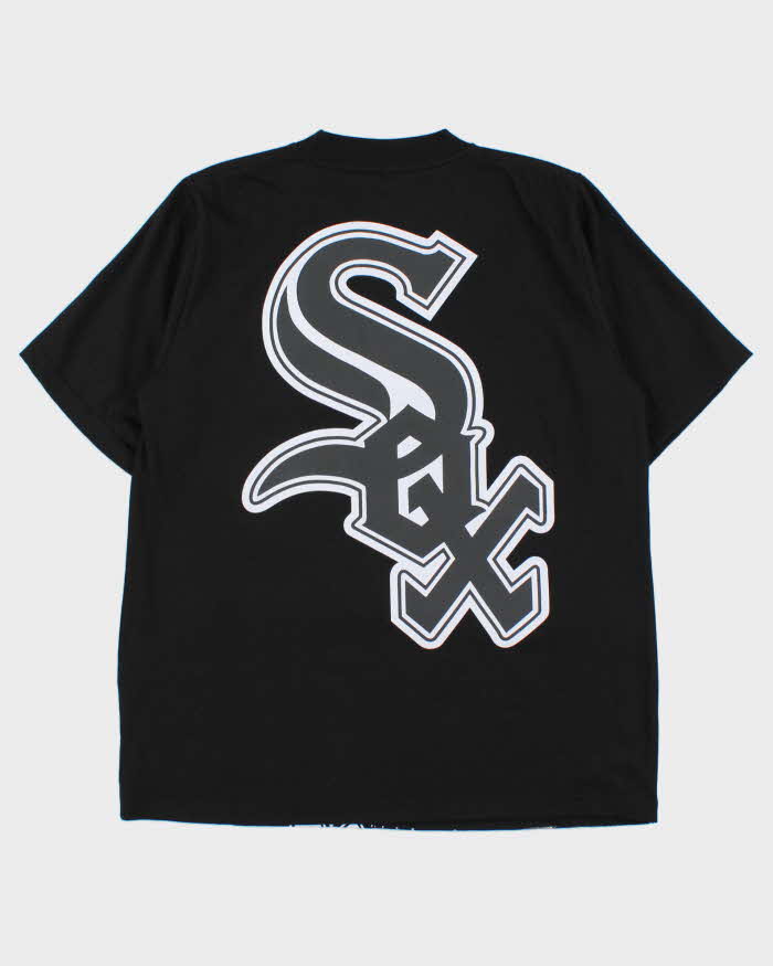 Vintage Hustle4D MJ White Sox Tribute Heavyweight Graphic Crewneck T-Shirt - M