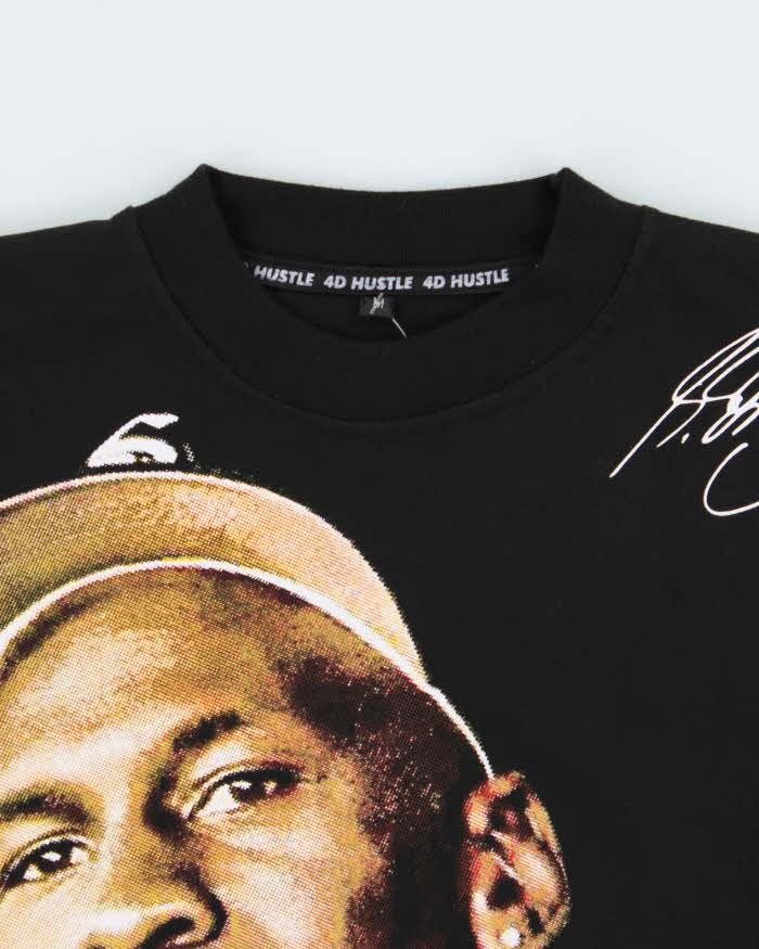 Vintage Hustle4D MJ White Sox Tribute Heavyweight Graphic Crewneck T-Shirt - M