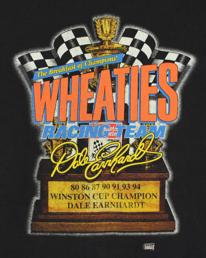 Vintage 1994 Chase Authentics Dale Earnhardt Nascar Winston Cup Champion Made In USA Heavyweight Crewneck T-Shirt - XL