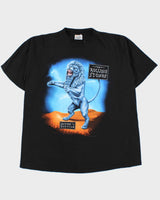 Vintage 1997 The Rolling Stones Bridges To Babylon World Tour Heavyweight Sogo Crewneck T-Shirt - XL