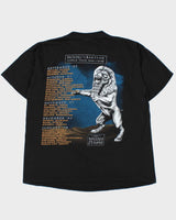 Vintage 1997 The Rolling Stones Bridges To Babylon World Tour Heavyweight Sogo Crewneck T-Shirt - XL