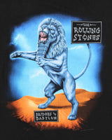 Vintage 1997 The Rolling Stones Bridges To Babylon World Tour Heavyweight Sogo Crewneck T-Shirt - XL