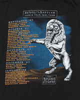 Vintage 1997 The Rolling Stones Bridges To Babylon World Tour Heavyweight Sogo Crewneck T-Shirt - XL