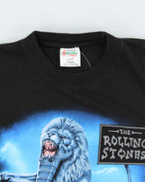 Vintage 1997 The Rolling Stones Bridges To Babylon World Tour Heavyweight Sogo Crewneck T-Shirt - XL