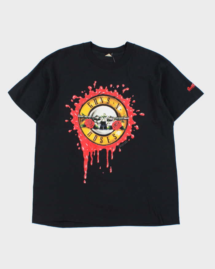 DS Vintage 1991 Guns &amp; Roses Here Today Gone Tomorrow Brockum Screen Stars Single Stitch Crewneck T-Shirt - XL