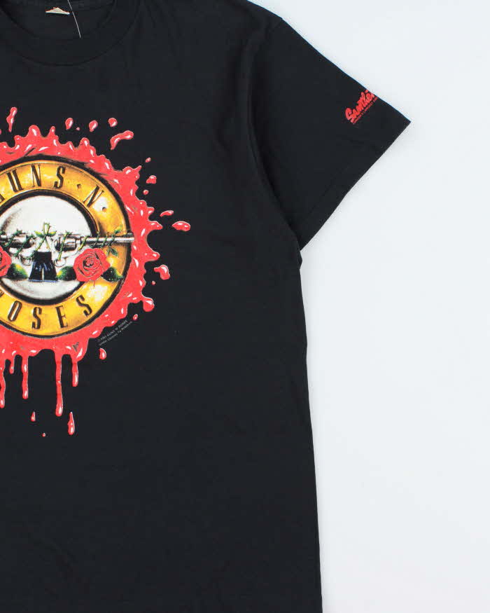 DS Vintage 1991 Guns &amp; Roses Here Today Gone Tomorrow Brockum Screen Stars Single Stitch Crewneck T-Shirt - XL