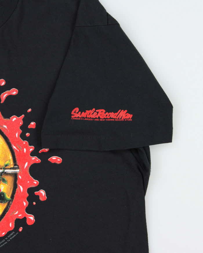 DS Vintage 1991 Guns &amp; Roses Here Today Gone Tomorrow Brockum Screen Stars Single Stitch Crewneck T-Shirt - XL