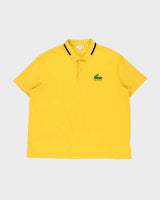 Vintage Lacoste Block Croc Slim Fit Short Sleeve Polo Shirt - 4XL