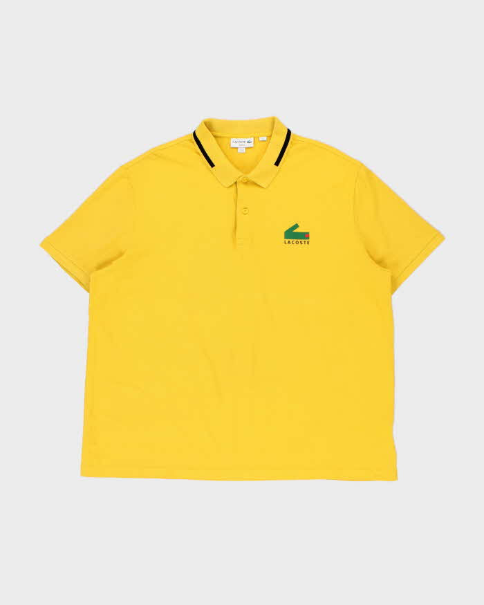 Vintage Lacoste Block Croc Slim Fit Short Sleeve Polo Shirt - 4XL