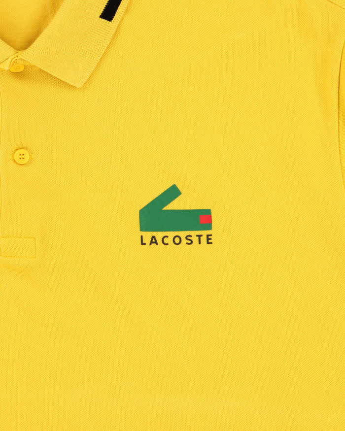 Vintage Lacoste Block Croc Slim Fit Short Sleeve Polo Shirt - 4XL