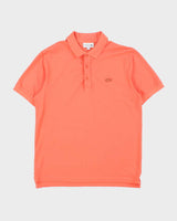 Vintage Lacoste Apricot Croc Classic Fit Short Sleeve Polo Shirt - M