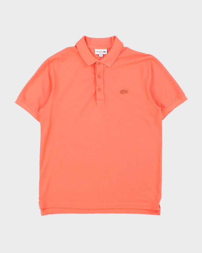 Vintage Lacoste Apricot Croc Classic Fit Short Sleeve Polo Shirt - M