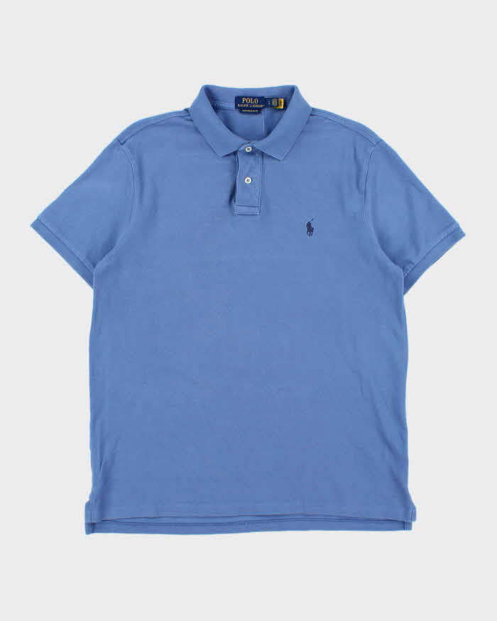 Vintage Polo Ralph Lauren Custom Slim Fit Short Sleeve Polo Shirt - L