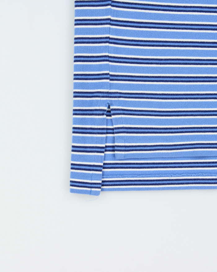 Vintage Y2K 00s Polo Ralph Lauren Classic Striped Short Sleeve Polo Shirt - L