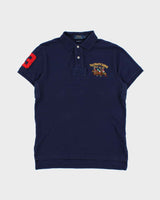 Vintage Polo Ralph Lauren Triple Pony 67 R.L. P.C #3 Custom Fit Short Sleeve Polo Shirt - S