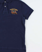 Vintage Polo Ralph Lauren Triple Pony 67 R.L. P.C #3 Custom Fit Short Sleeve Polo Shirt - S